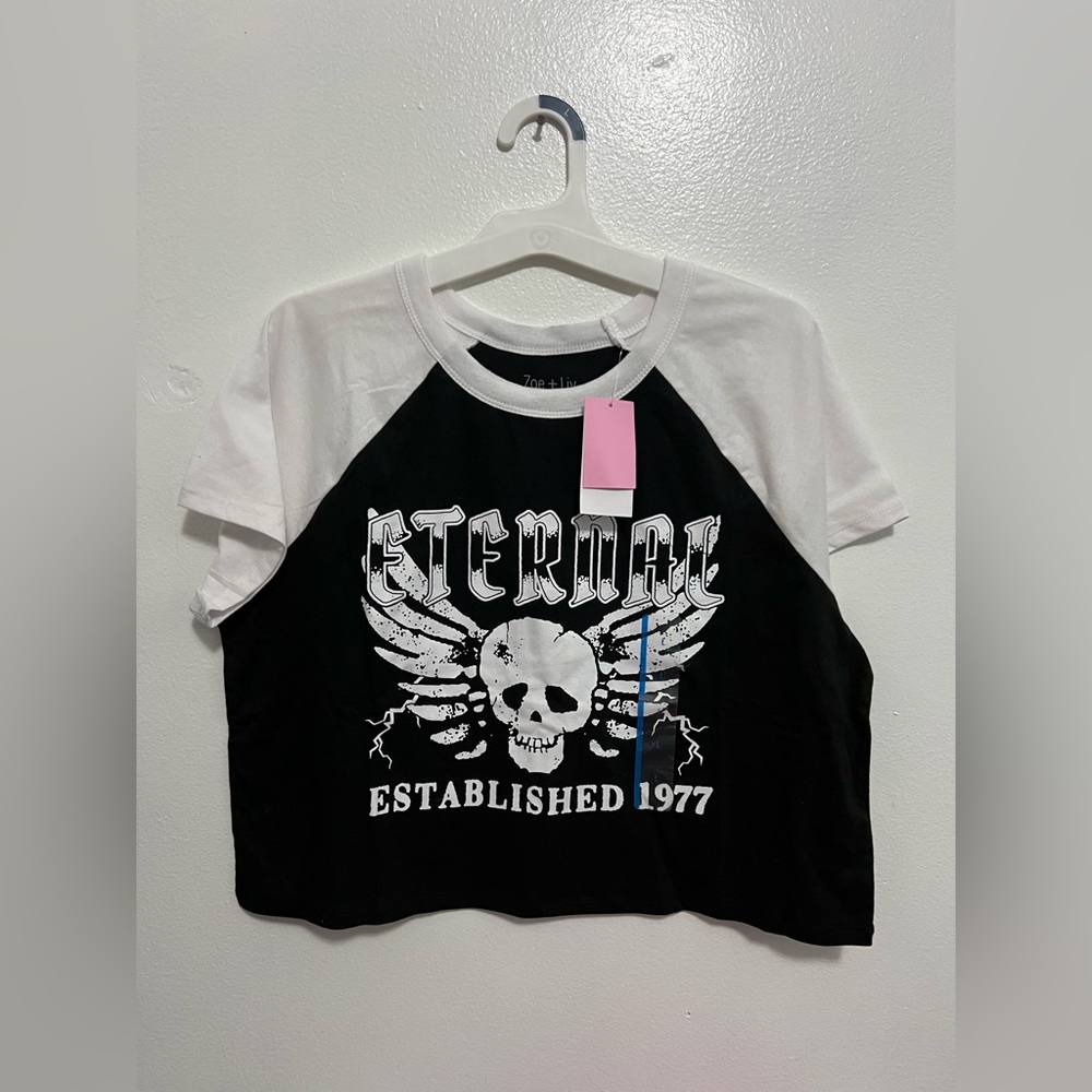 Women’s Zoe + Liv Graphic Crop Top